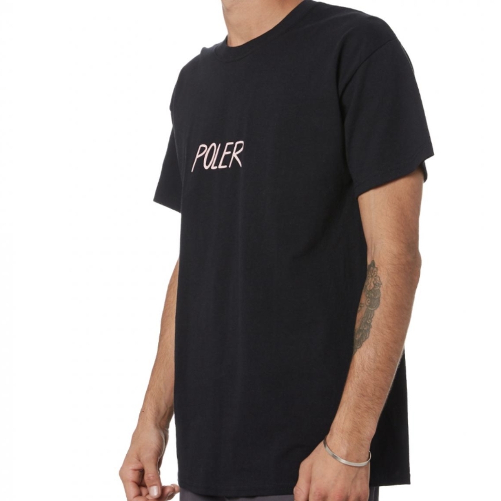 Poler Black Men's T-Shirt